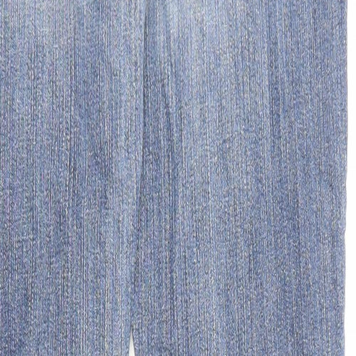 Ruehl Womens Blue Cotton Straight Jeans Size 28 in L35 in Regular Zip - Pockets
