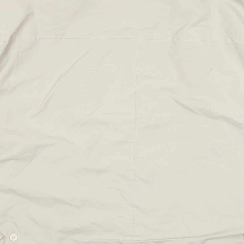 Scott & Fox Mens Beige Jacket Coat Size L Zip