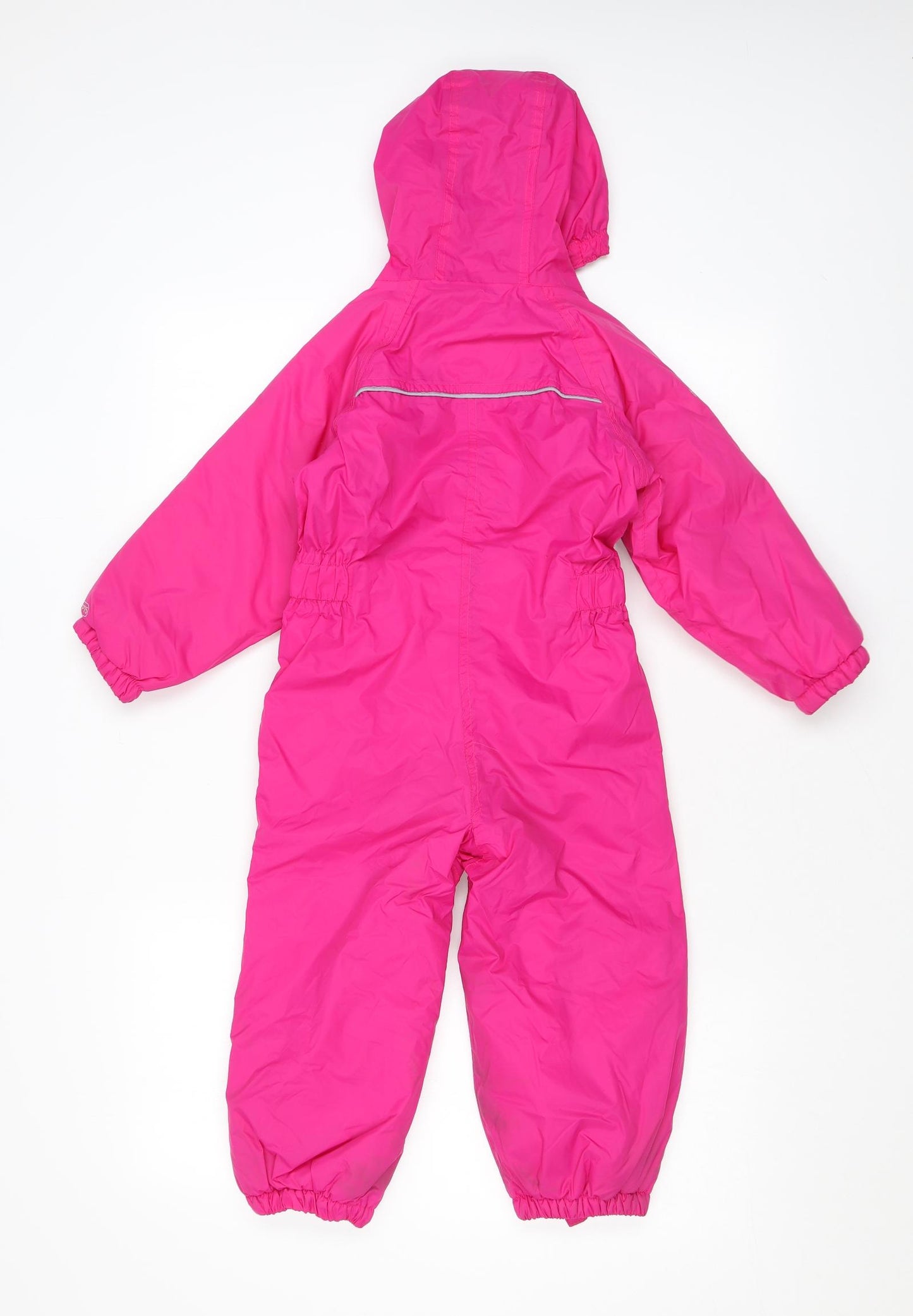 Trespass Girls Pink Ski Jacket Snowsuit Size 2-3 Years Zip