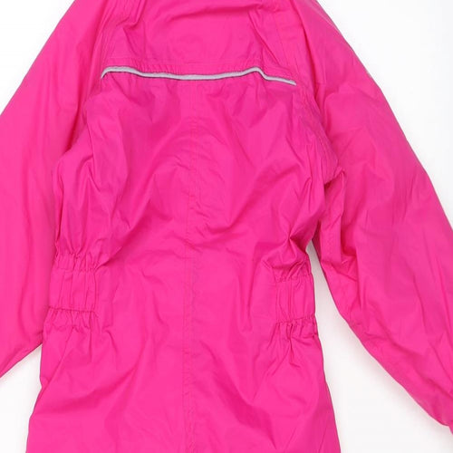 Trespass Girls Pink Ski Jacket Snowsuit Size 2-3 Years Zip