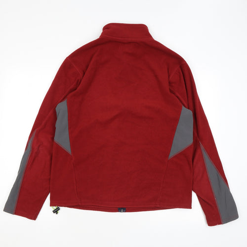 Marks and Spencer Mens Red Jacket Size S Zip