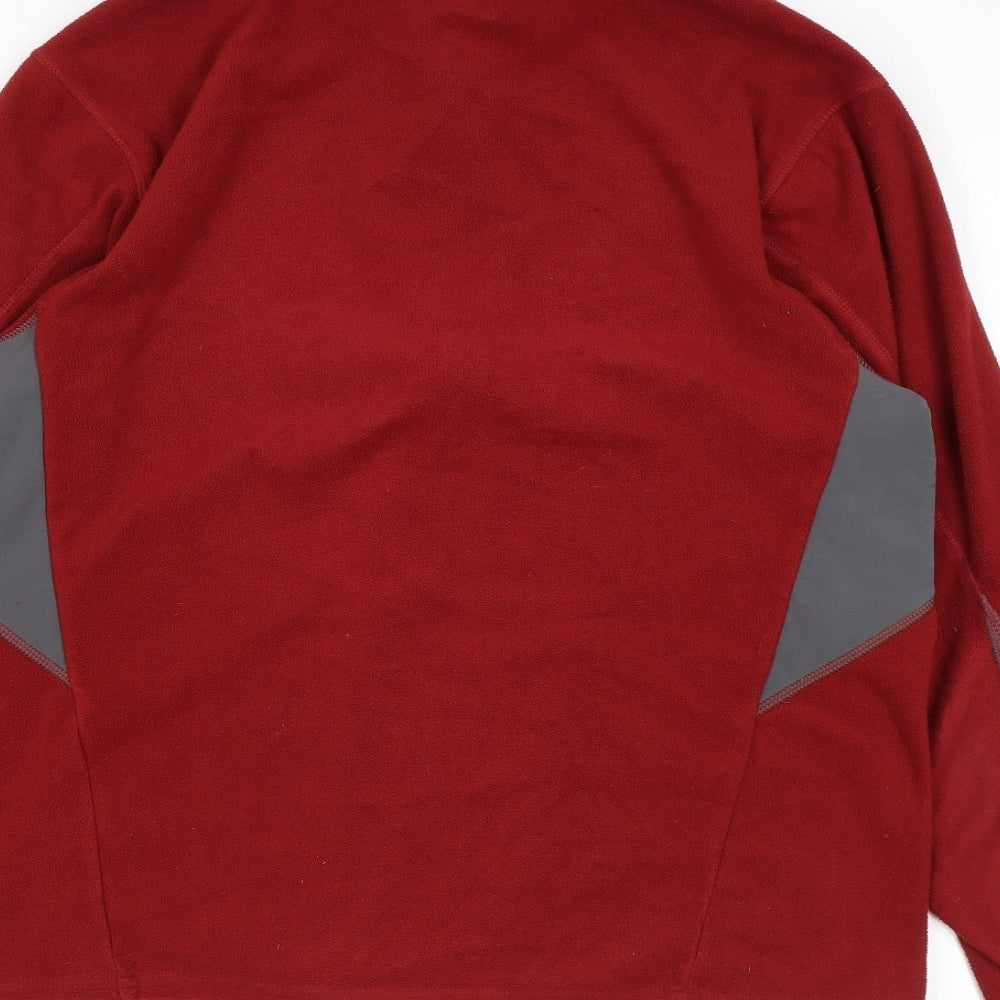 Marks and Spencer Mens Red Jacket Size S Zip