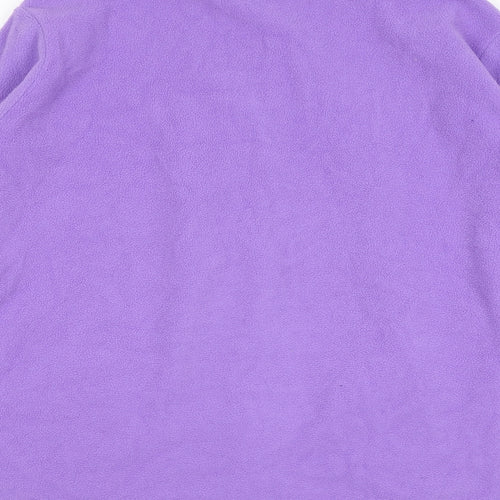 EWM Womens Purple Jacket Size L Zip