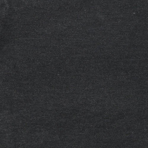 Marks and Spencer Womens Grey Crew Neck Acrylic Pullover Jumper Size 8