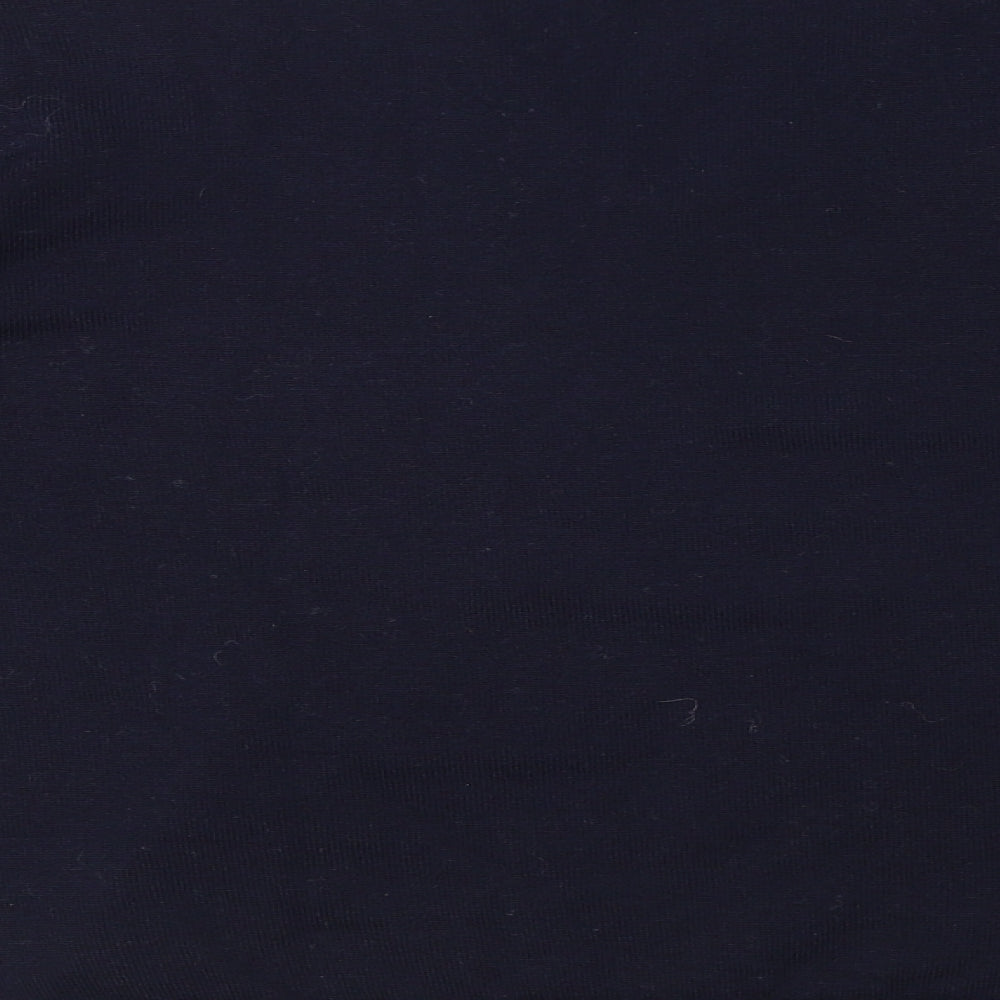 Marks and Spencer Womens Blue V-Neck Wool Pullover Jumper Size 12