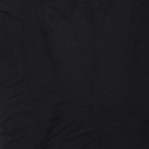 Red Herring Womens Black V-Neck Cotton Cardigan Jumper Size 12