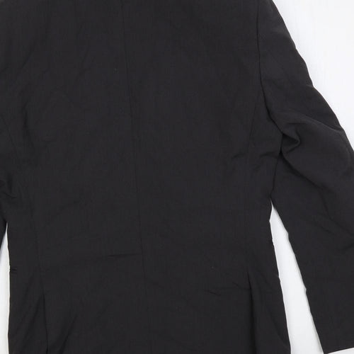 NEXT Mens Grey Polyester Jacket Suit Jacket Size 36 Regular