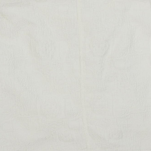 Indigo Womens Ivory Jacket Blazer Size 8 Zip - Textured