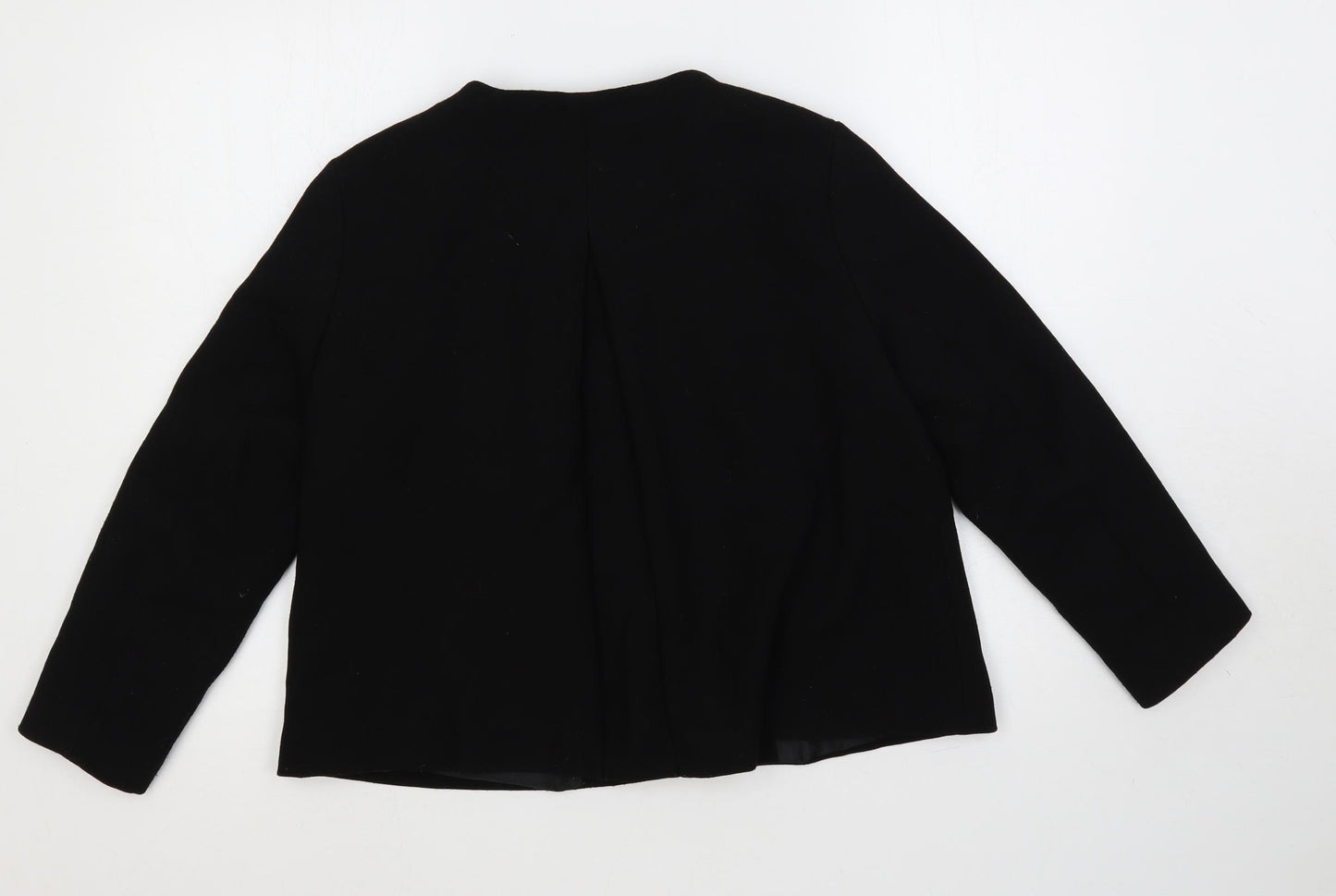 Zara Womens Black Jacket Size M Snap