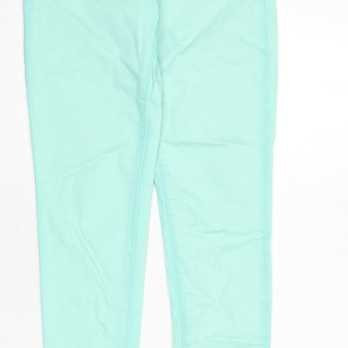 Levi's Womens Green Cotton Skinny Jeans Size 26 in L28 in Regular Zip