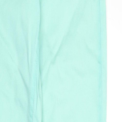 Levi's Womens Green Cotton Skinny Jeans Size 26 in L28 in Regular Zip