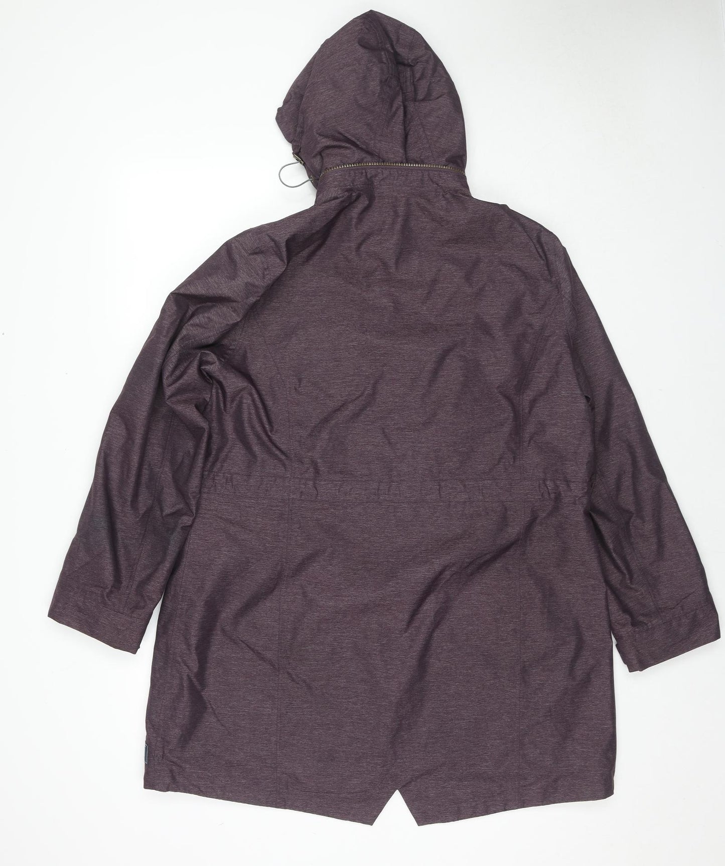 TOG24 Womens Purple Windbreaker Jacket Size 16 Zip