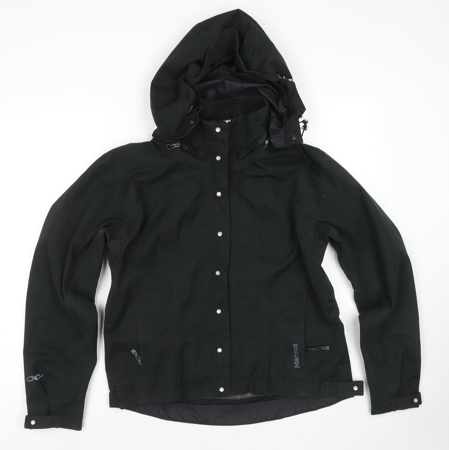 Marmot Mens Black Jacket Size L Zip - Technical