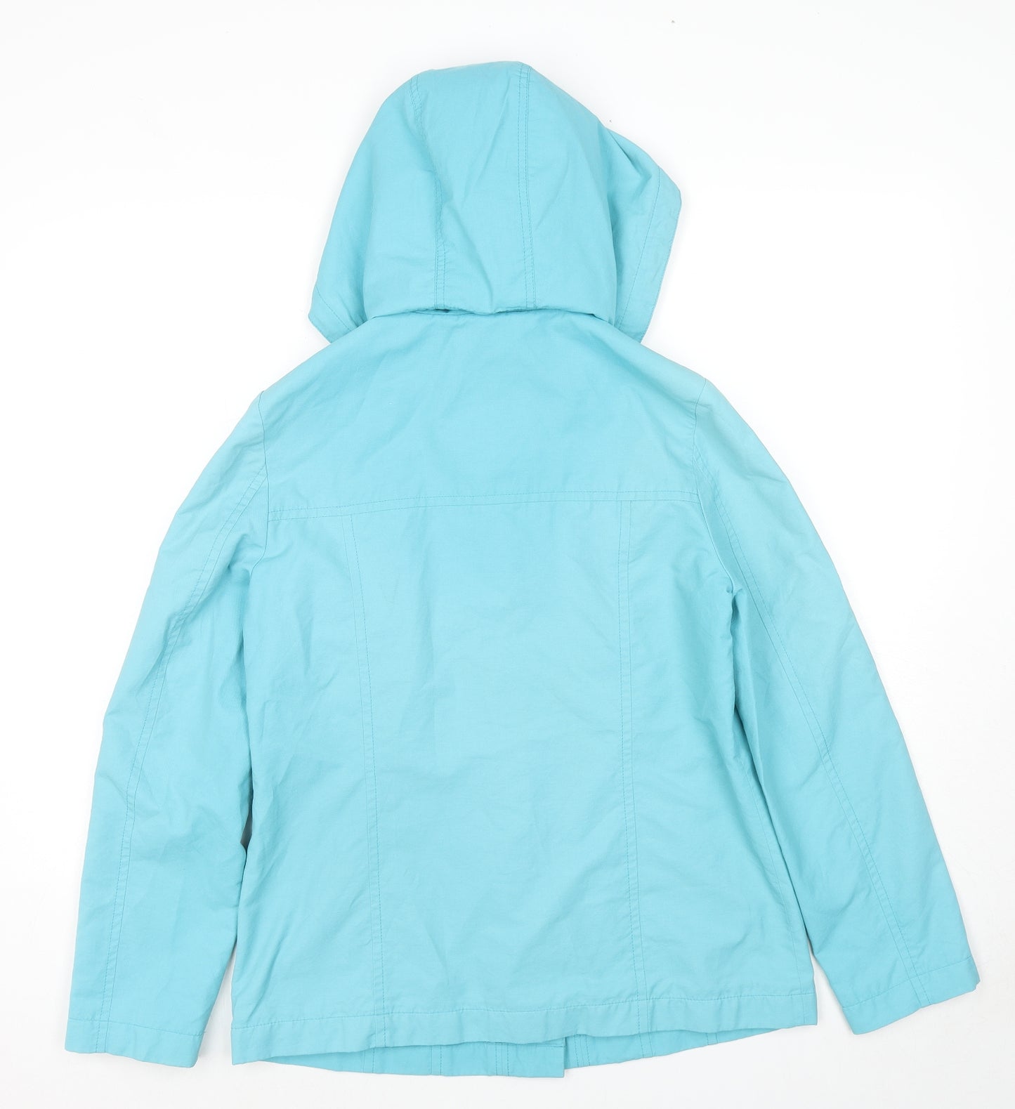 Per Una Womens Blue Jacket Size 8 Zip