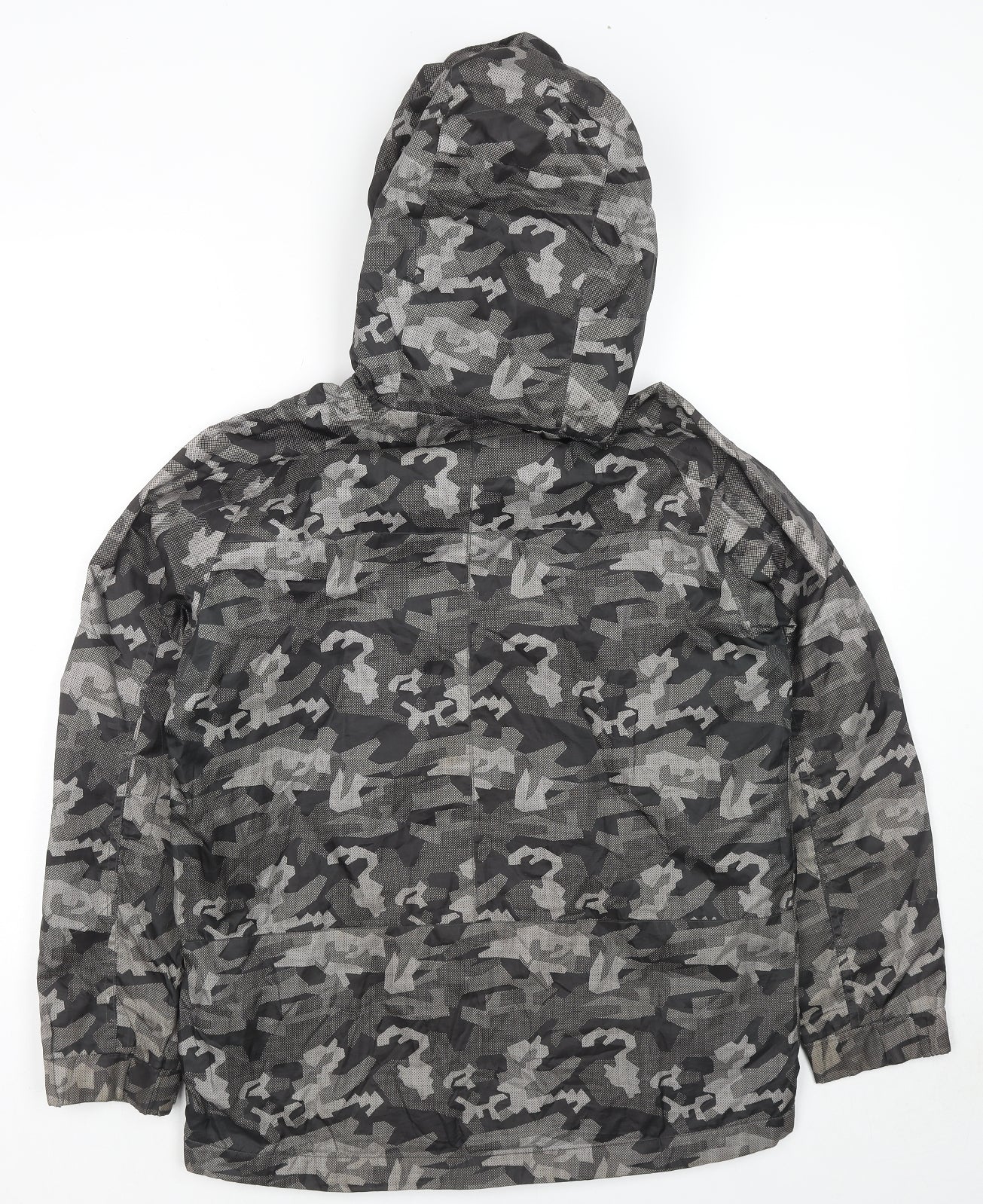 NEXT Boys Grey Camouflage Jacket Size 11-12 Years Zip