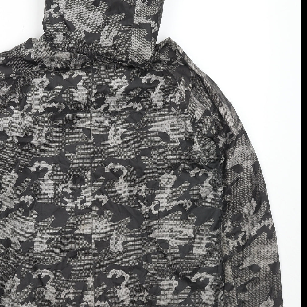 NEXT Boys Grey Camouflage Jacket Size 11-12 Years Zip