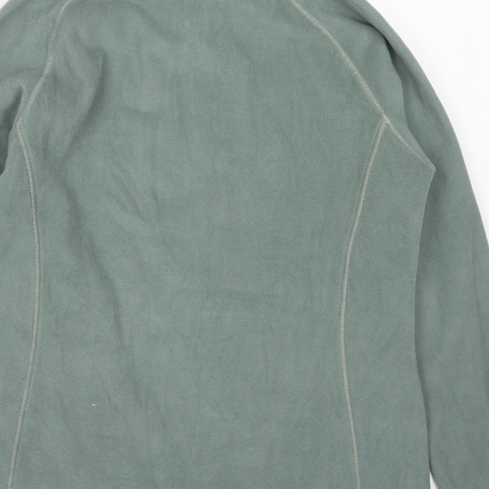 Mountain Warehouse Womens Green Polyester Pullover Sweatshirt Size 12 Pullover