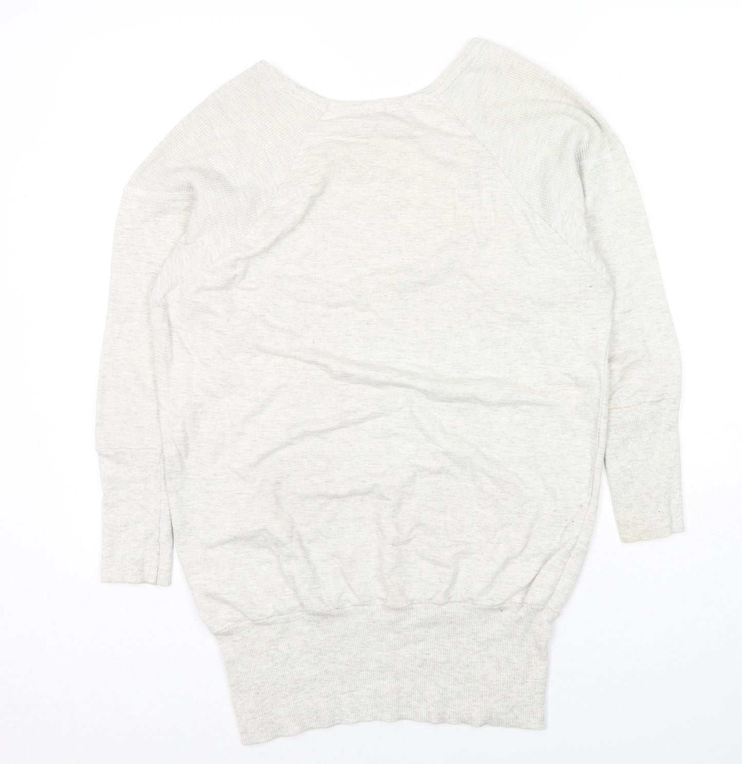 ASOS Womens Grey Cotton Pullover Sweatshirt Size 8 Pullover