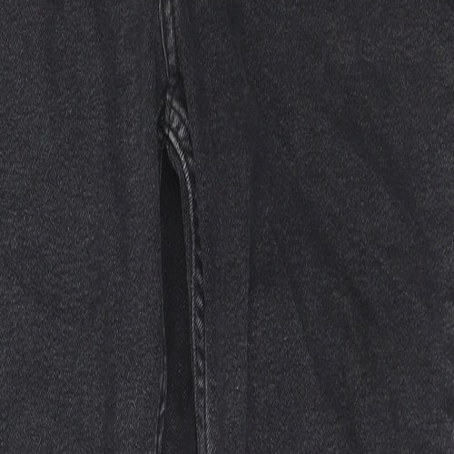 Divided by H&M Womens Black Cotton Skinny Jeans Size 10 L27 in Regular Zip