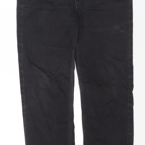 Per Una Womens Black Cotton Skinny Jeans Size 32 in L27 in Regular Zip