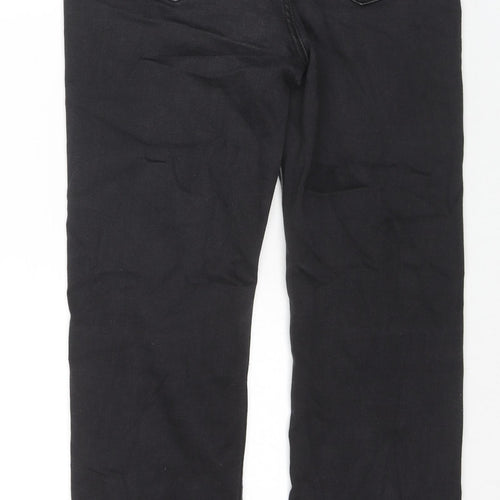 Per Una Womens Black Cotton Skinny Jeans Size 32 in L27 in Regular Zip