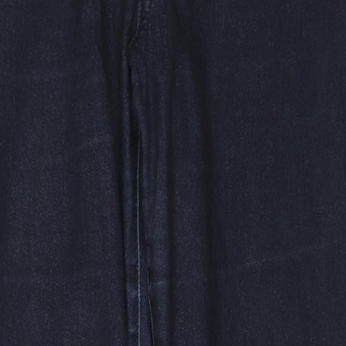 Armani Exchange Womens Blue Cotton Skinny Jeans Size 10 L29 in Regular Zip