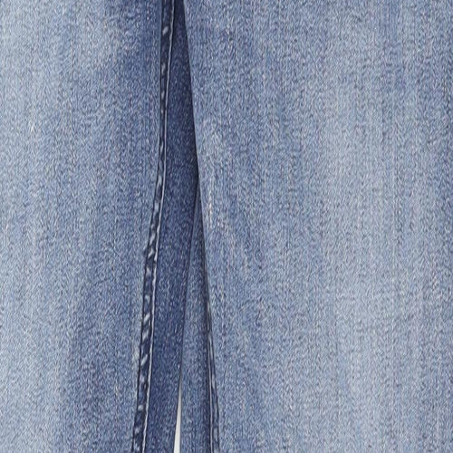 Ringspun Mens Blue Cotton Skinny Jeans Size 30 in L30 in Regular Zip