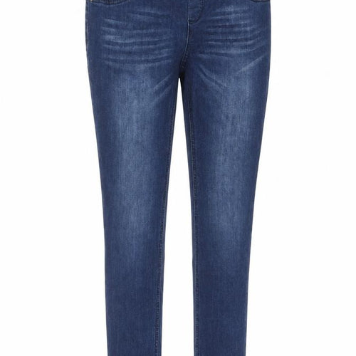 Up! Womens Blue Cotton Skinny Jeans Size 6 L26 in Regular