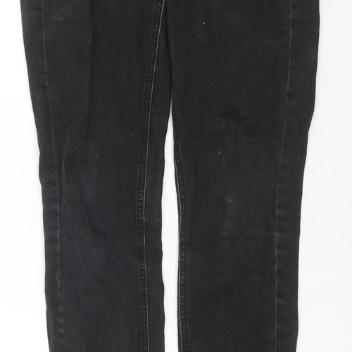 Mango Womens Black Cotton Jegging Jeans Size 6 L28 in Regular