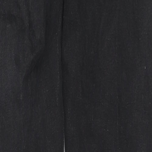 Mango Womens Black Cotton Jegging Jeans Size 6 L28 in Regular