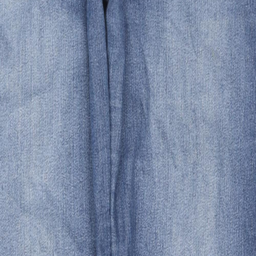 TU Womens Blue Cotton Jegging Jeans Size 16 L30 in Regular