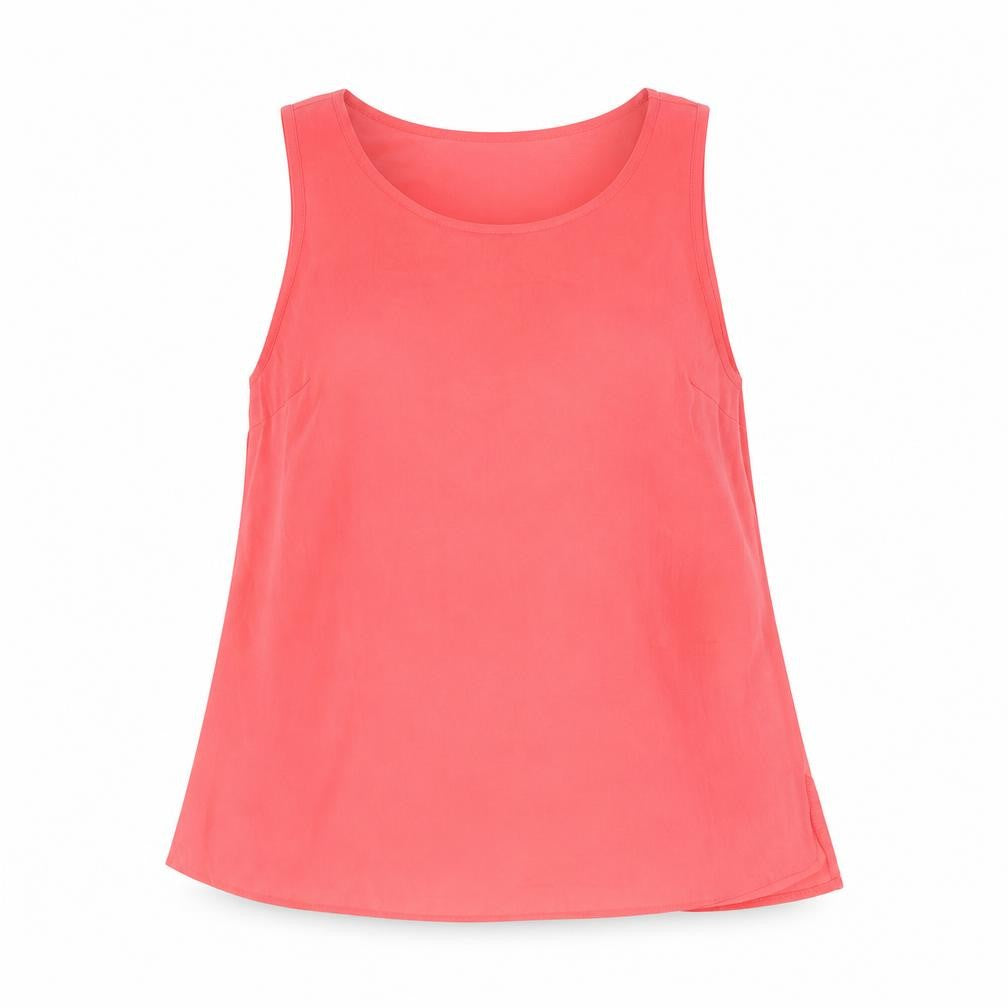 Dorothy Perkins Womens Pink Polyester Camisole Blouse Size 8 Scoop Neck