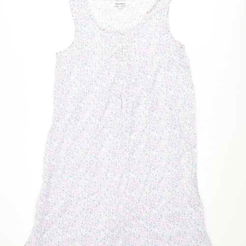 Debenams Womens Multicoloured Floral Polyester Cami Dress Size 12 Button