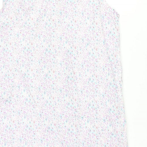 Debenams Womens Multicoloured Floral Polyester Cami Dress Size 12 Button