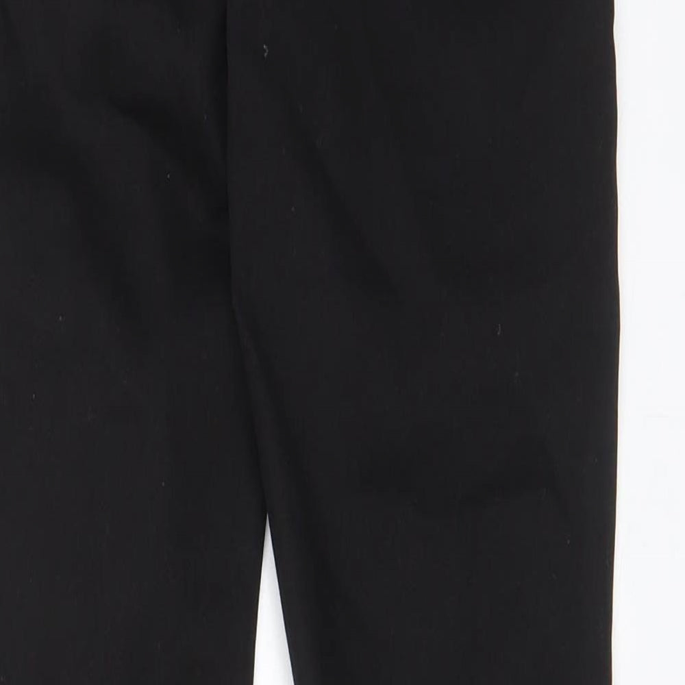 Denim & Co. Womens Black Cotton Skinny Jeans Size 6 L30 in Regular Zip - Pockets, Belt Loops