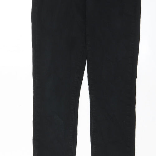 Toxik3 Womens Black Cotton Skinny Jeans Size 8 L29 in Regular Zip - Pockets, Belt Loops