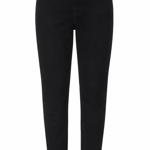 Pull&Bear Womens Black Cotton Skinny Jeans Size 6 L28 in Regular Zip - Pockets, Belt Loops