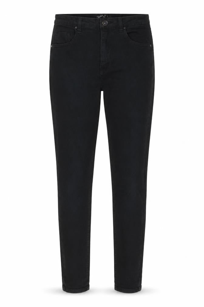 Toxik3 Womens Black Cotton Skinny Jeans Size 8 L27 in Regular Zip - Pockets, Belt Loops