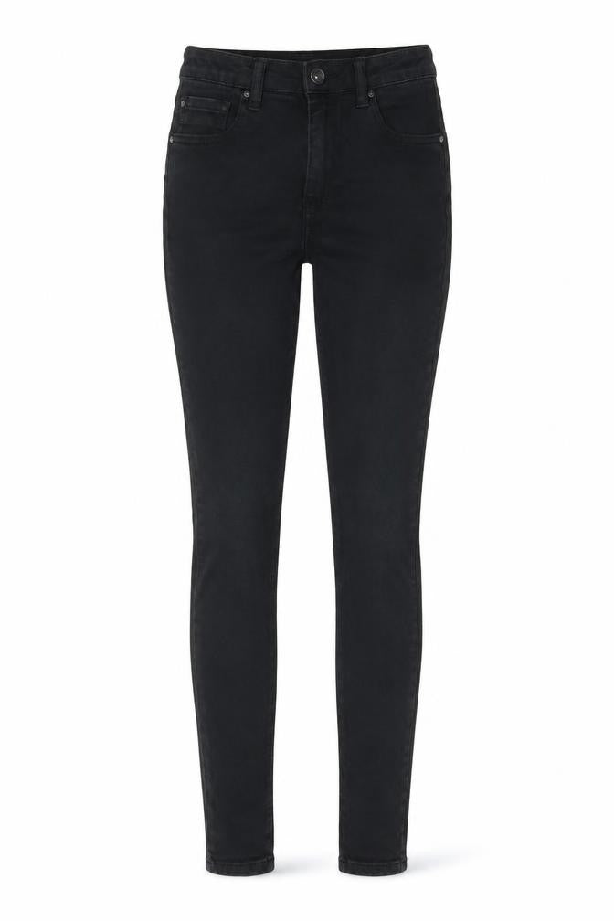 Toxik3 Womens Black Cotton Skinny Jeans Size 8 L29 in Regular Zip - Pockets, Belt Loops