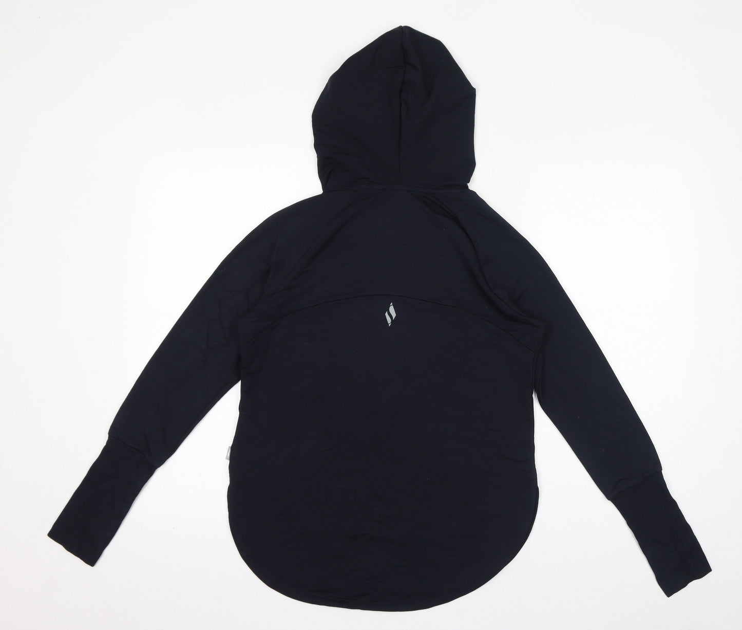 Skecher8 Womens Blue Viscose Pullover Hoodie Size S Pullover