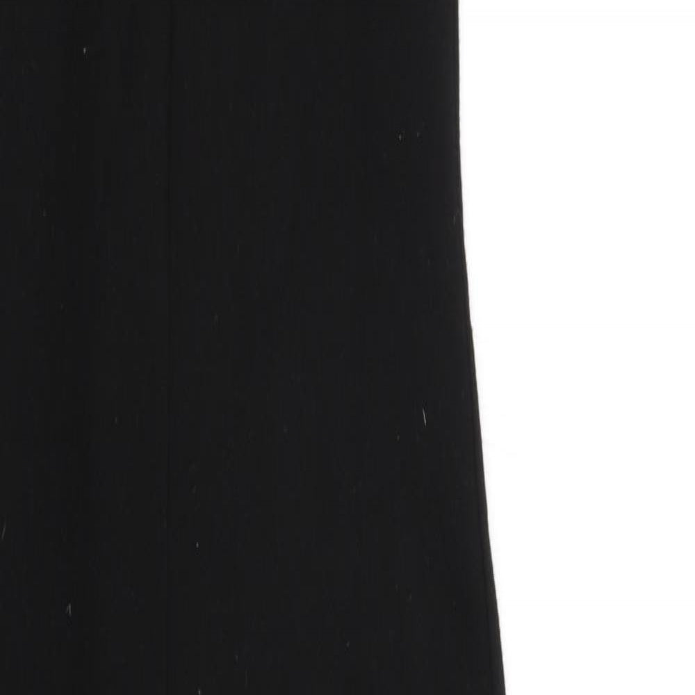 Zara Womens Black Polyester Jumpsuit One-Piece Size XS L34 in Zip
