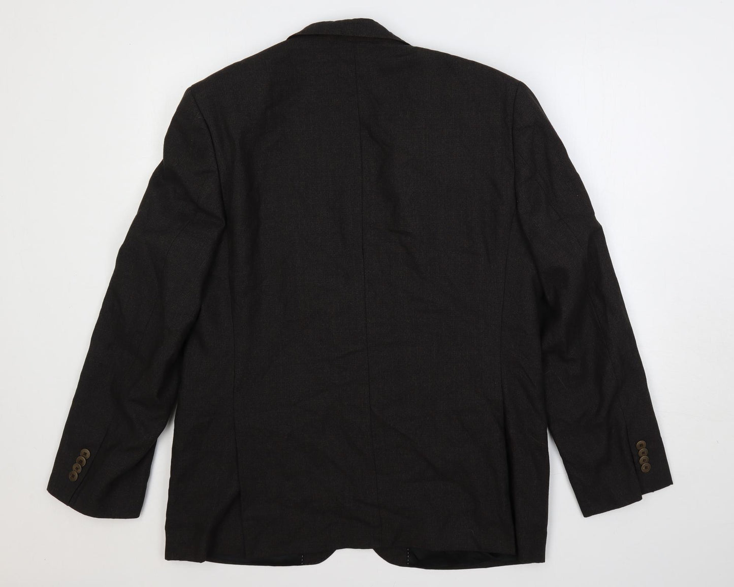 Park Avenue Mens Brown Polyester Jacket Suit Jacket Size 40 Regular