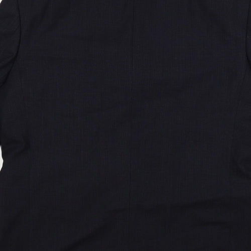 NEXT Mens Blue Wool Jacket Suit Jacket Size 42 Regular