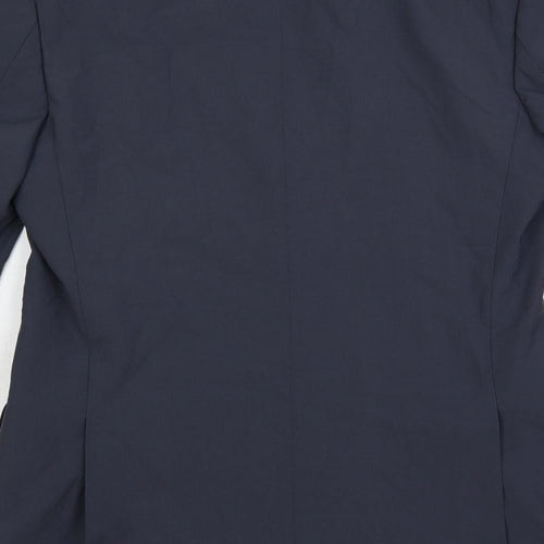 Marks and Spencer Mens Blue Wool Jacket Suit Jacket Size 40 Regular