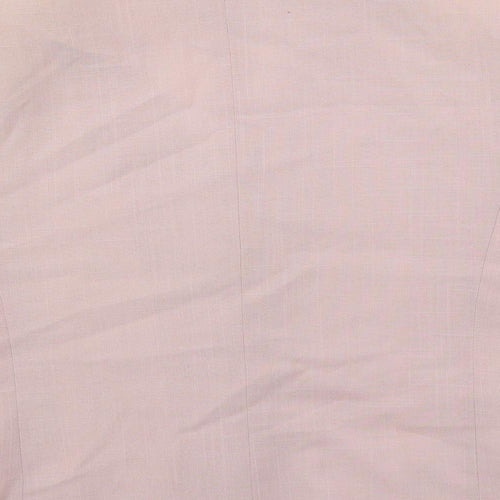 Vivienne Lawrence Womens Pink Jacket Blazer Size 14 Button