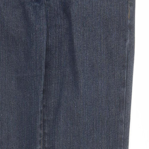 New Look Womens Blue Cotton Skinny Jeans Size 10 L31 in Regular Zip