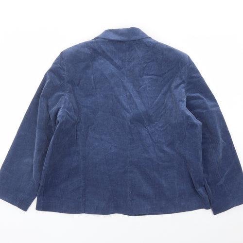 Cotswold Womens Blue Jacket Size 20 Button