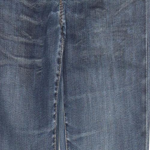 Gap Womens Blue Cotton Skinny Jeans Size 8 L32 in Regular Zip