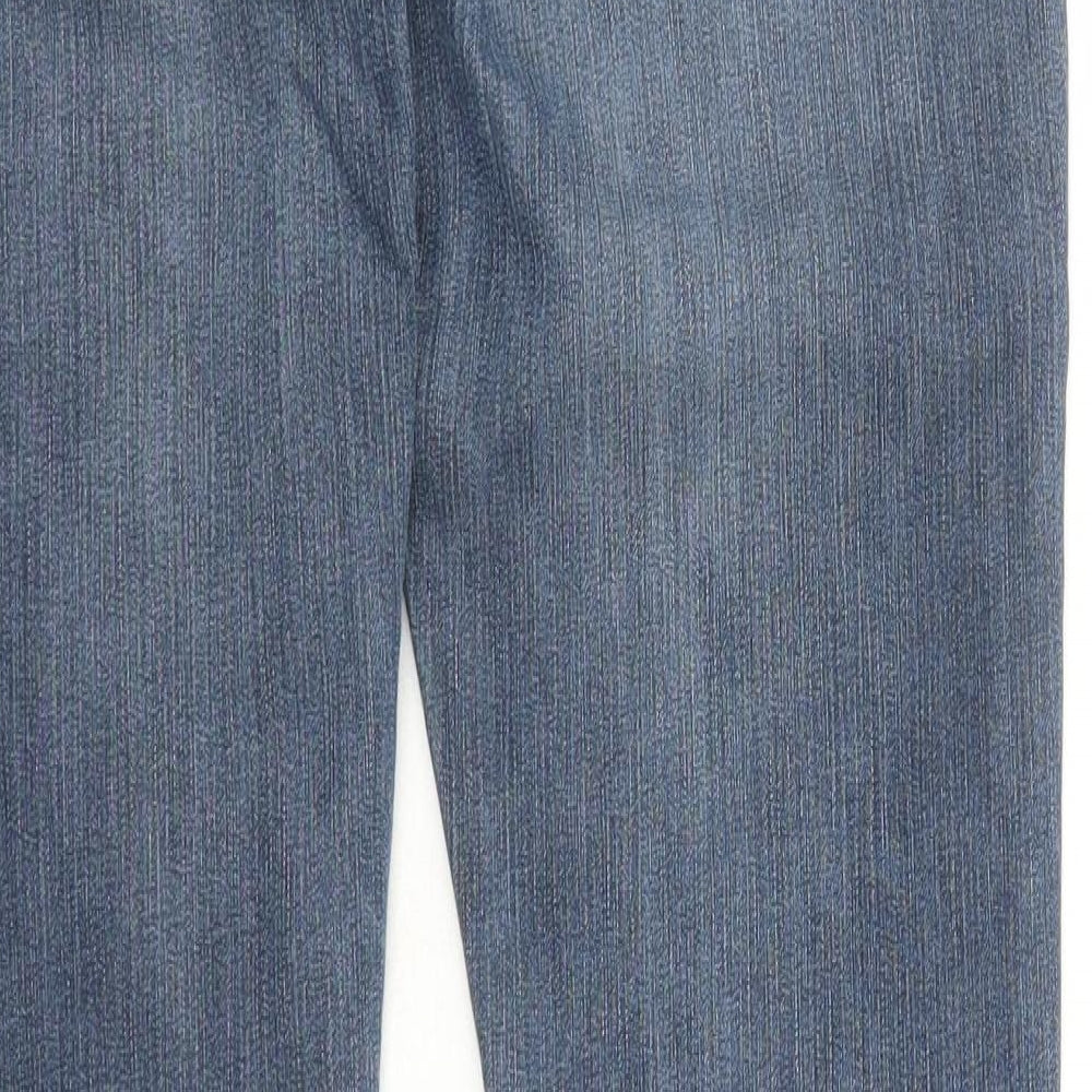 Gap Womens Blue Cotton Skinny Jeans Size 8 L32 in Regular Zip