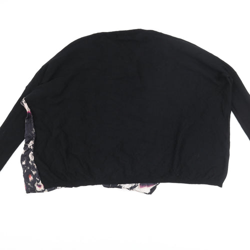 AllSaints Womens Multicoloured Crew Neck Wool Pullover Jumper Size M - Layered